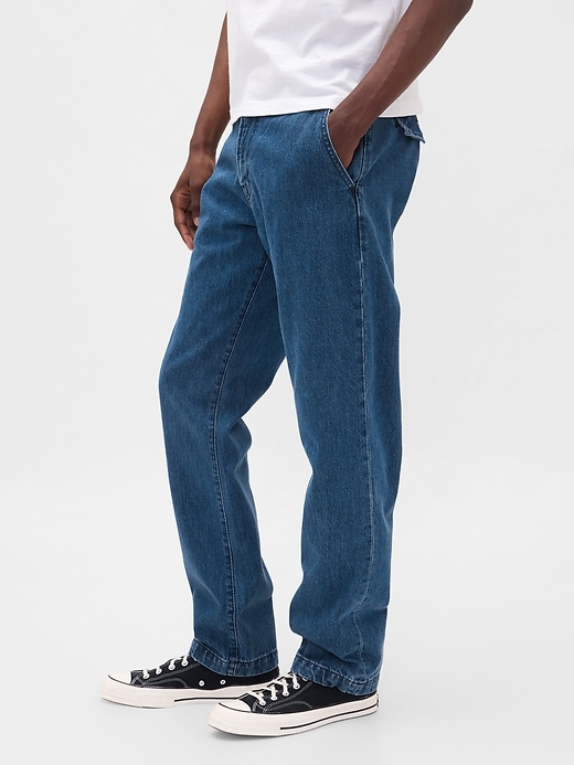 Image number 3 showing, Relaxed Straight Trouser Jeans
