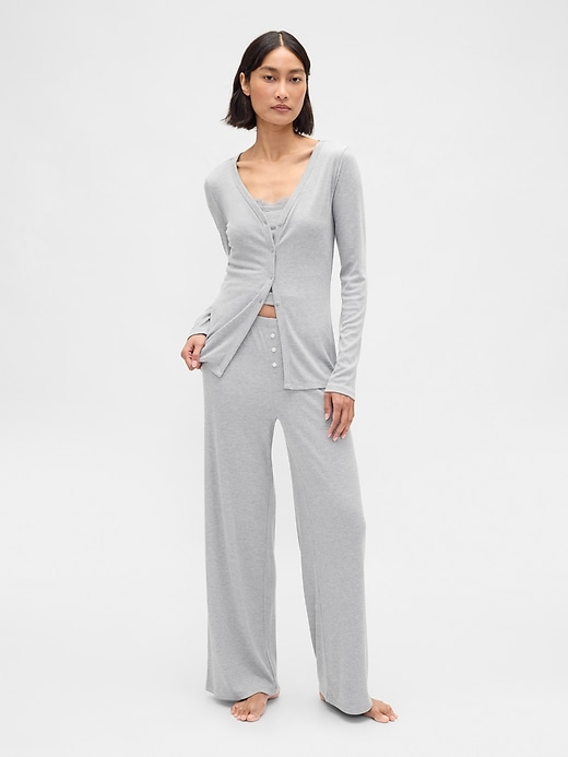 Image number 5 showing, Mini Rib PJ Cardigan