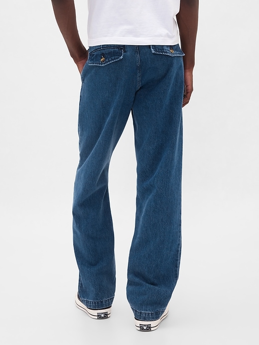 Image number 4 showing, Relaxed Straight Trouser Jeans