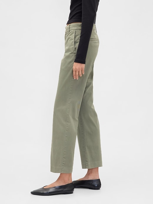 Image number 3 showing, Mid Rise Downtown Khakis