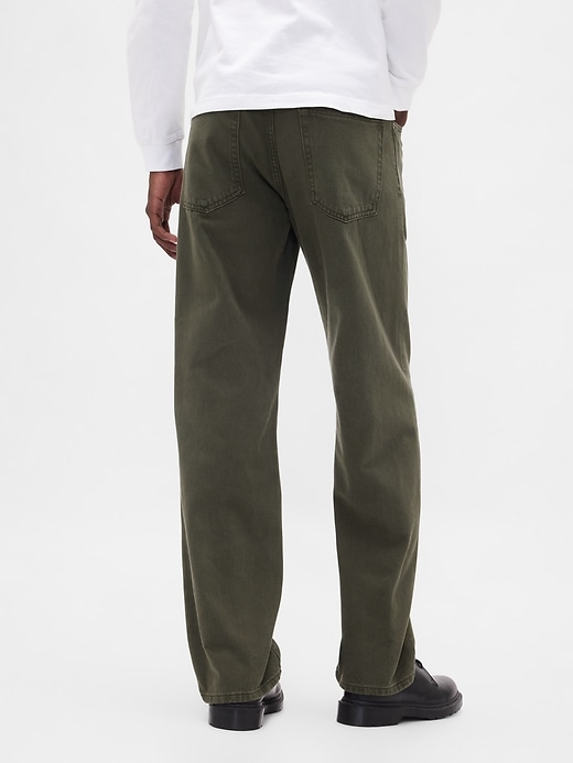 Image number 4 showing, Relaxed Straight Jeans