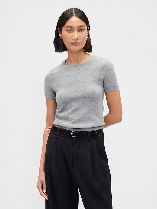 Image number 1 showing, CashSoft Stretch Baby T-Shirt