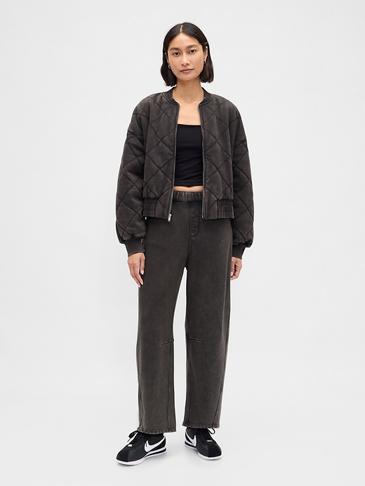 Image number 1 showing, Heavyweight French Terry Barrel Sweatpants