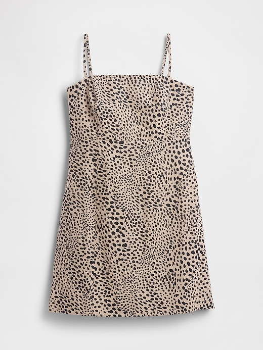 Image number 6 showing, Linen-Blend Mini Dress