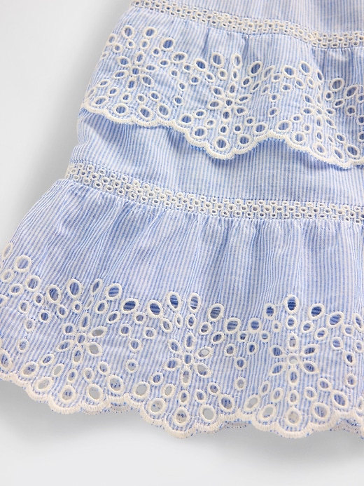 Image number 4 showing, Eyelet Ruffle Mini Skort