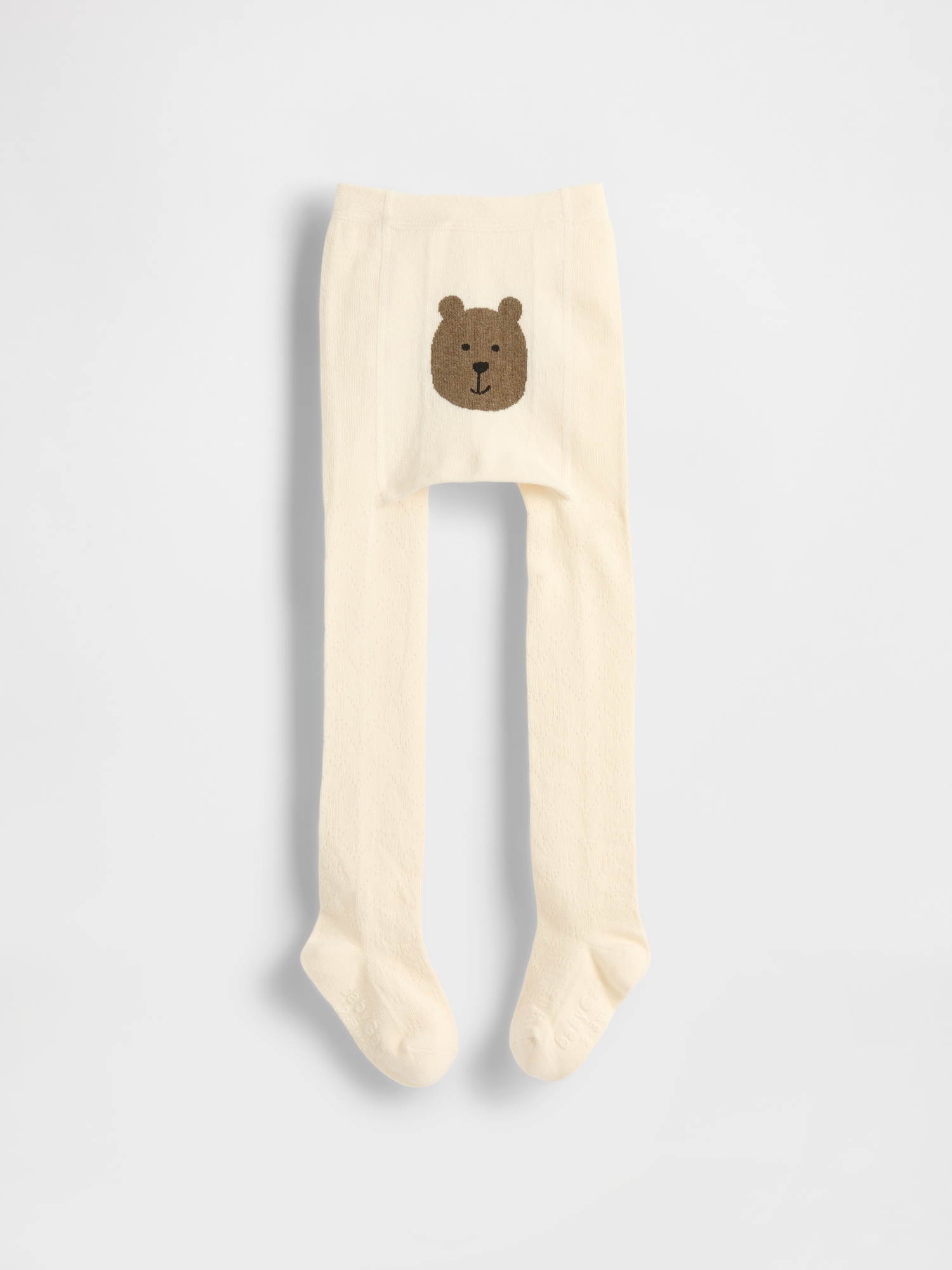 Baby & Toddler Pointelle Bear Tights