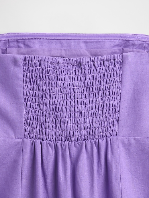 Image number 7 showing, Linen-Blend Mini Dress