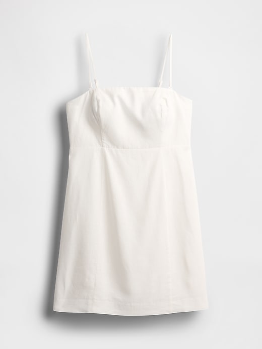 Image number 6 showing, Linen-Blend Mini Dress
