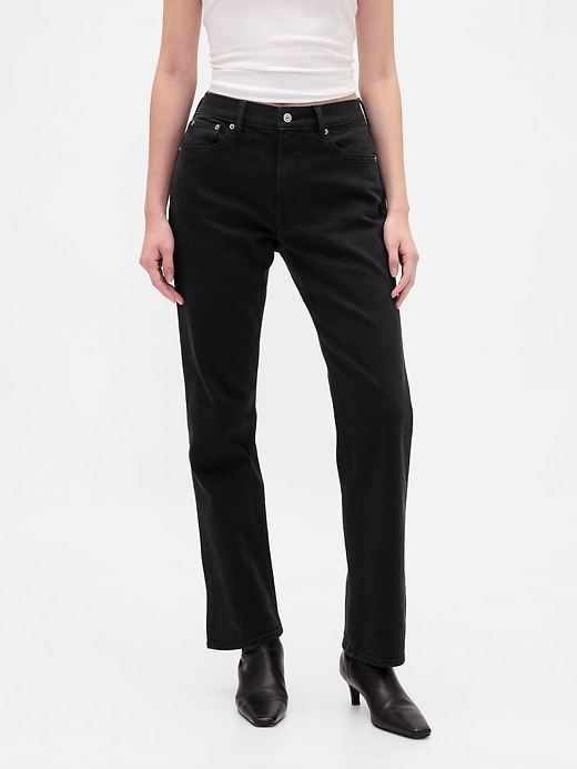 High Rise '90s Slim Straight Jeans