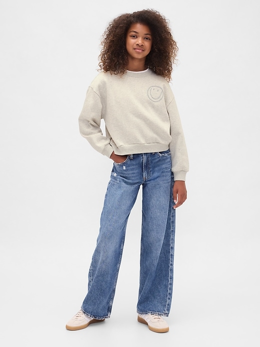 Image number 4 showing, Kids VintageSoft Dolman Sweatshirt