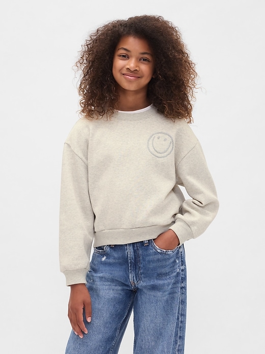 Image number 1 showing, Kids VintageSoft Dolman Sweatshirt