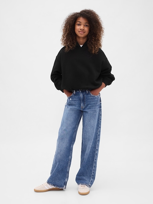 Image number 4 showing, Kids VintageSoft Oversized Bubble Hoodie