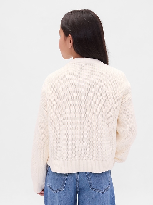 L'image numéro 3 présente Cardigan surdimensionné pour Enfant