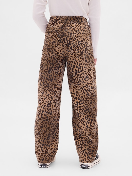 Image number 4 showing, Kids High Rise Easy Barrel Jeans