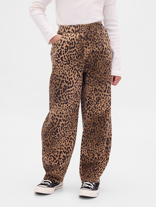 Image number 3 showing, Kids High Rise Easy Barrel Jeans