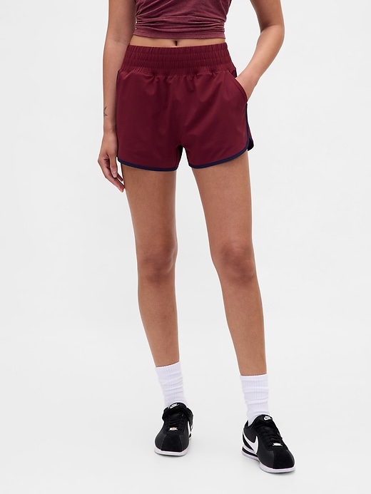Image number 2 showing, GapFit High Rise Running Shorts
