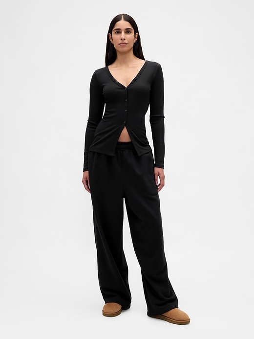 Image number 2 showing, Mini Rib PJ Cardigan