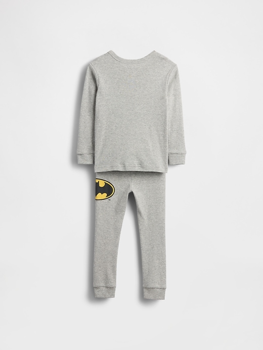 Image number 2 showing, Baby & Toddler Batman Organic Brushed Cotton PJ Set