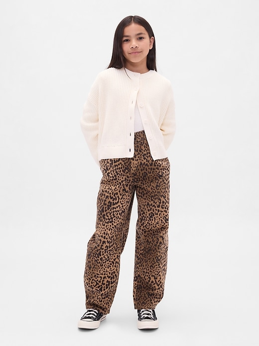 Image number 1 showing, Kids High Rise Easy Barrel Jeans