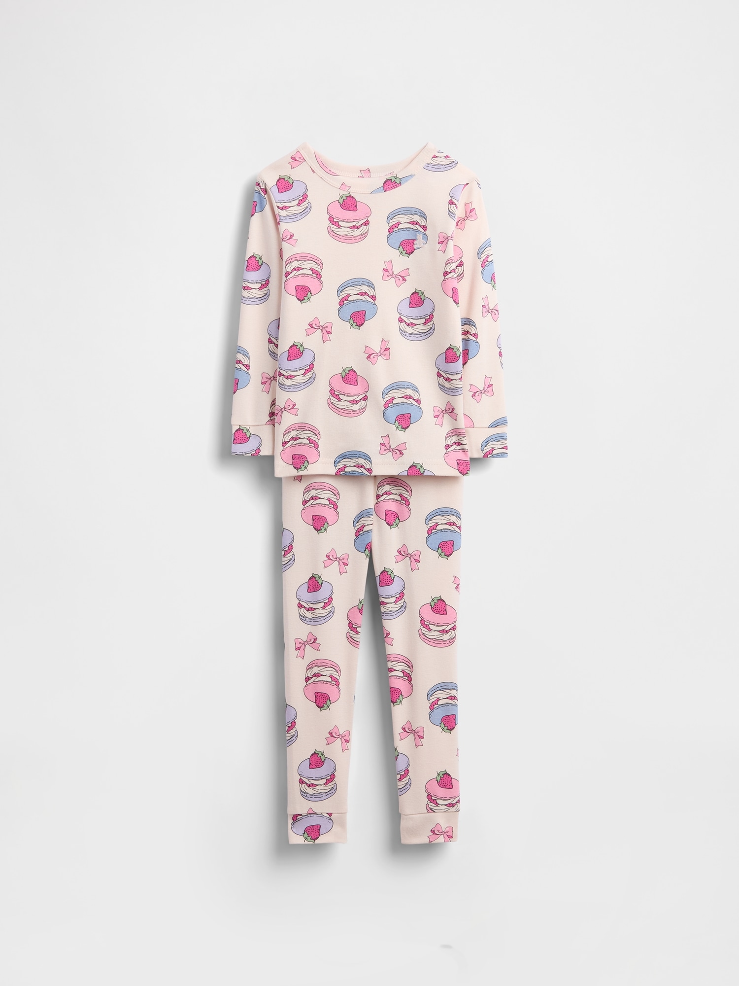 PYJAMA EN COTON BIOLOGIQUE BROSSÉ POUR BÉBÉ ET TOUT-PETIT