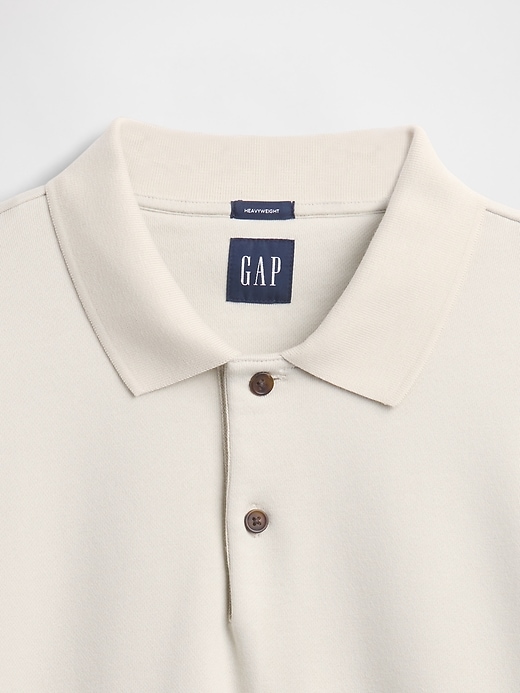 Image number 4 showing, Heavyweight Oversized Polo Sweatshirt
