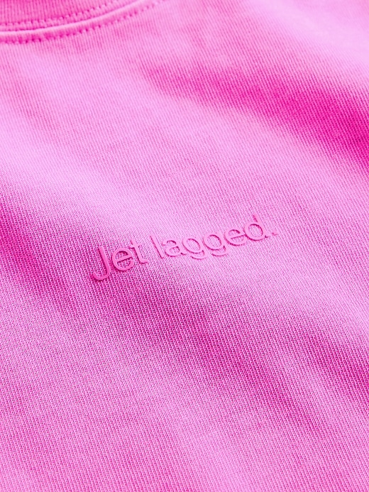 Image number 4 showing, Gap × BÉIS Organic Cotton VintageSoft Crop Graphic T-Shirt