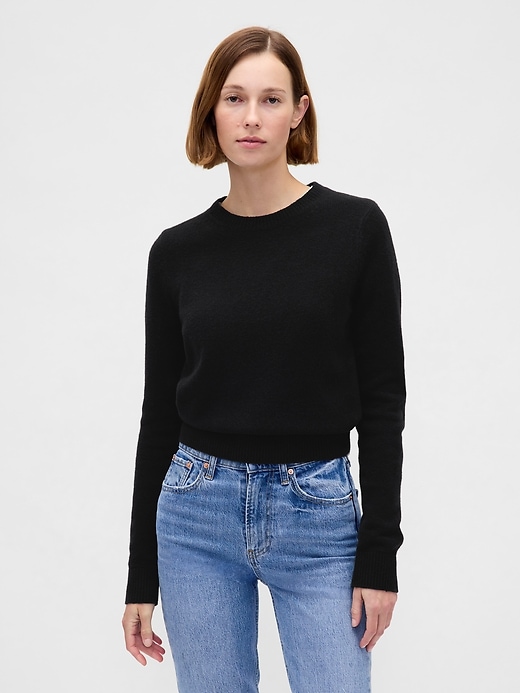 Image number 1 showing, CashSoft Crewneck Sweater