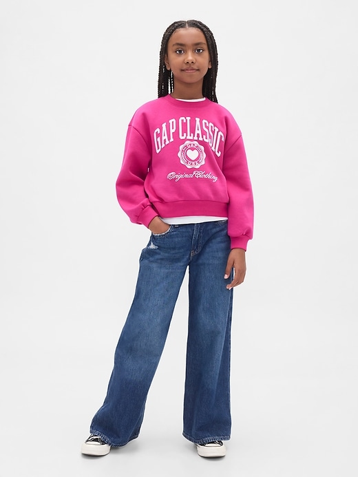 Image number 4 showing, Kids VintageSoft Dolman Sweatshirt