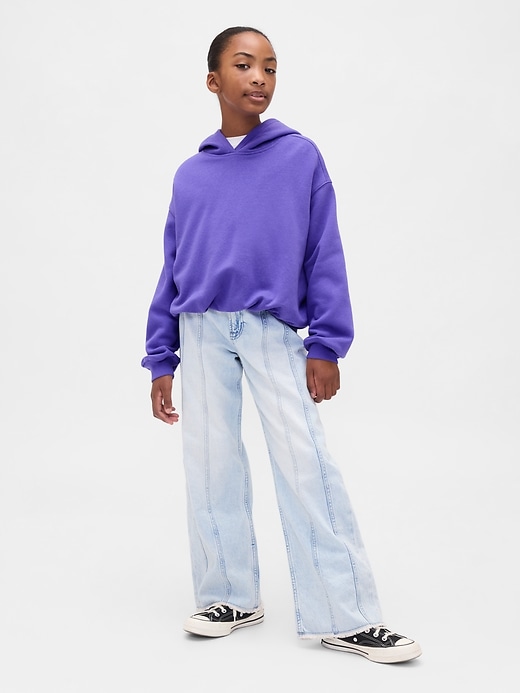 Image number 4 showing, Kids VintageSoft Oversized Bubble Hoodie