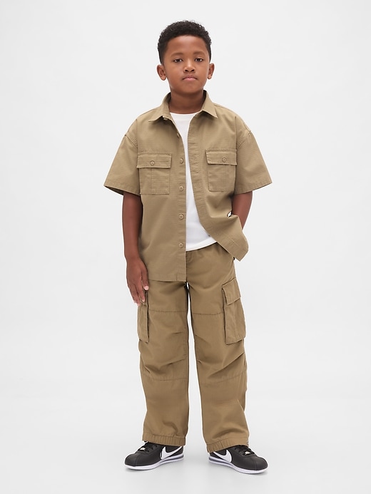 Image number 5 showing, Kids Ripstop Utility Shirt