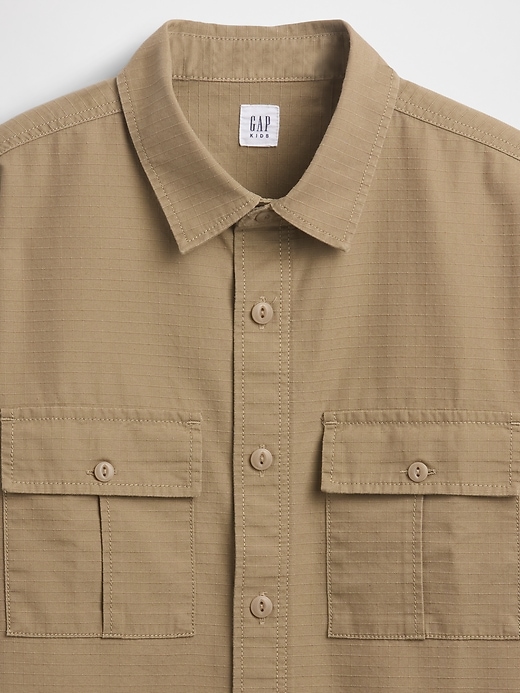 Image number 4 showing, Kids Ripstop Utility Shirt