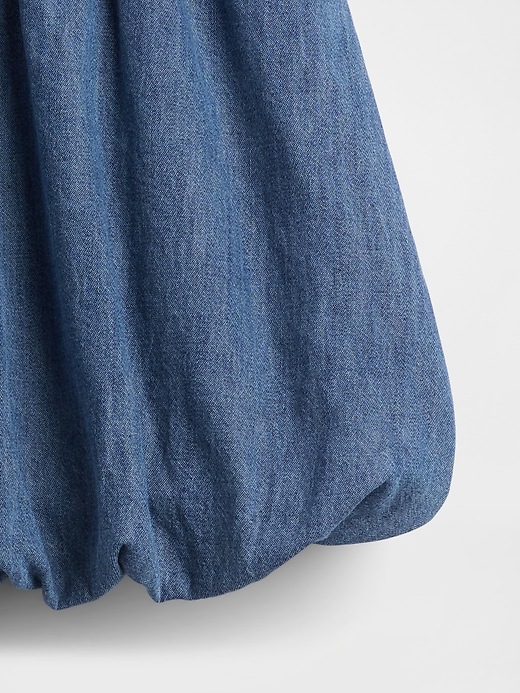 Image number 4 showing, Kids Denim Bubble Skirt