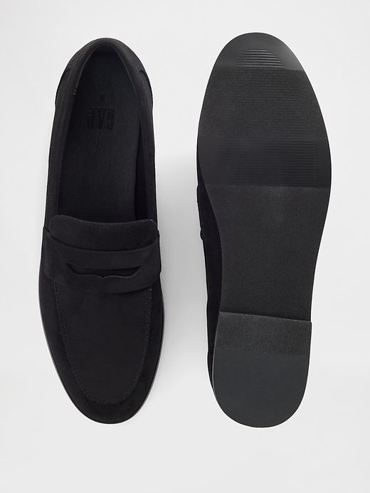 Image number 3 showing, Vegan Suede Loafers
