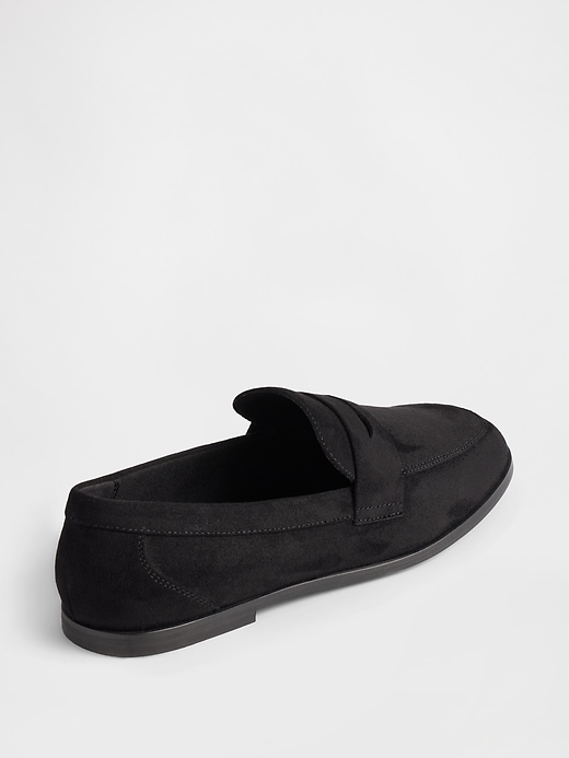Image number 4 showing, Vegan Suede Loafers