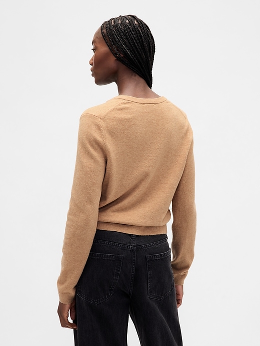 Image number 3 showing, CashSoft Crop Cardigan