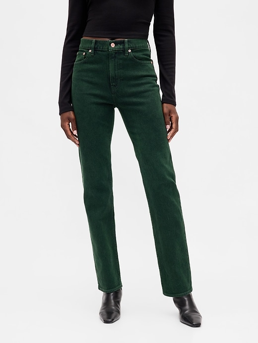 Image number 2 showing, High Rise '90s Slim Straight Jeans