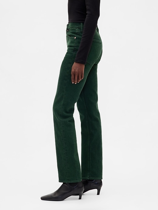 Image number 3 showing, High Rise '90s Slim Straight Jeans