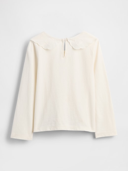 Image number 2 showing, Baby & Toddler Heart Collar Top