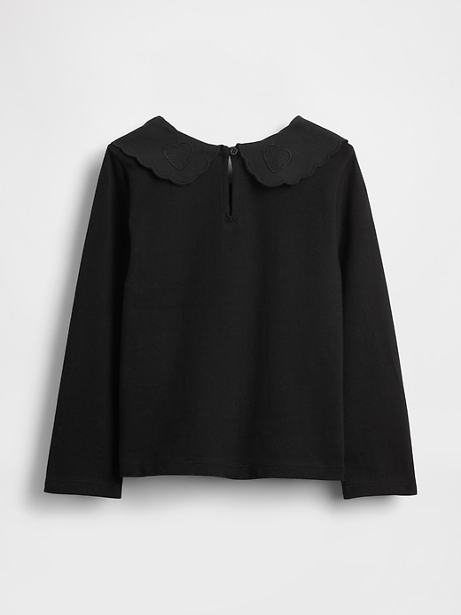 Image number 2 showing, Baby & Toddler Heart Collar Top