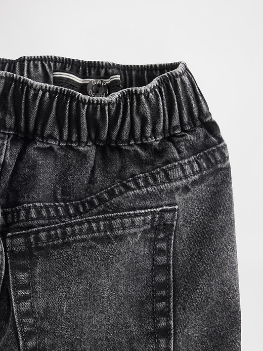 Image number 5 showing, Baby & Toddler Pull-On Barrel Jeans