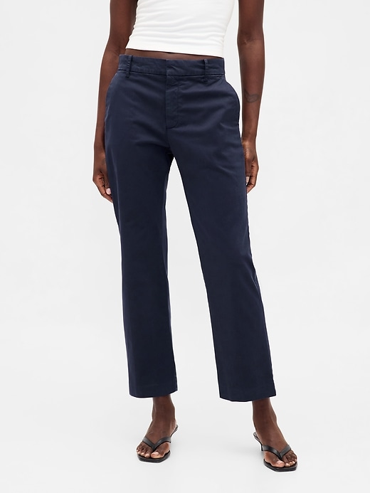 Image number 2 showing, Mid Rise Downtown Khakis