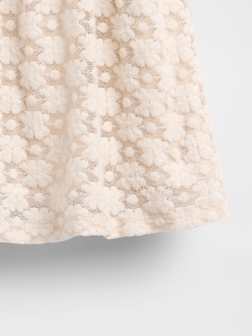 Image number 4 showing, Kids Oversized Mixed Media Sweatshirt Dress