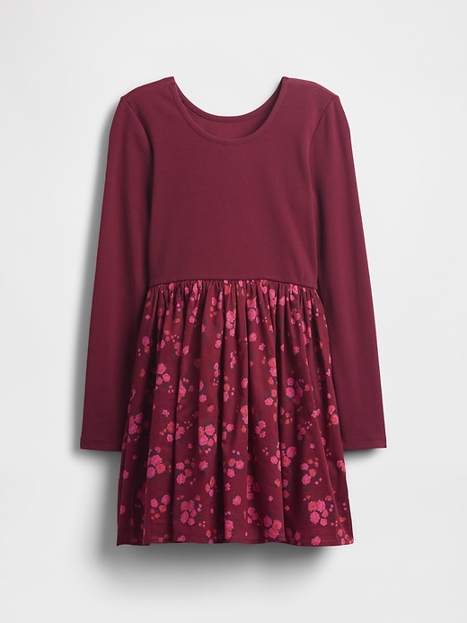 Image number 2 showing, Kids Mixed Media Dress