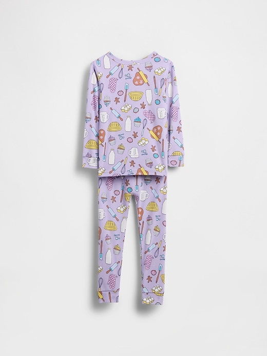 Image number 2 showing, Baby & Toddler Organic Brushed Cotton PJ Set