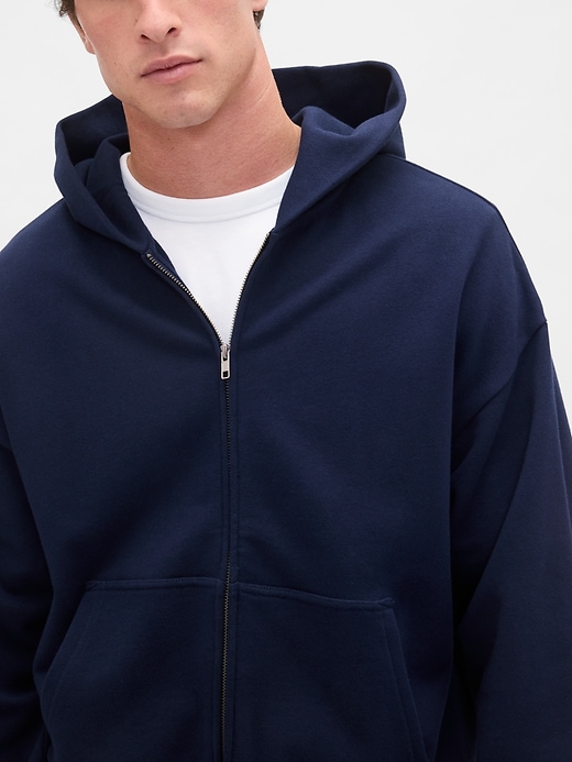 Image number 4 showing, Heavyweight Oversized Zip Hoodie