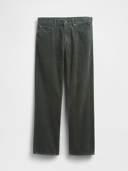 Image number 6 showing, Corduroy Relaxed Straight Pants
