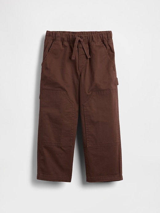 Image number 1 showing, Baby & Toddler Pull-On Carpenter Pants