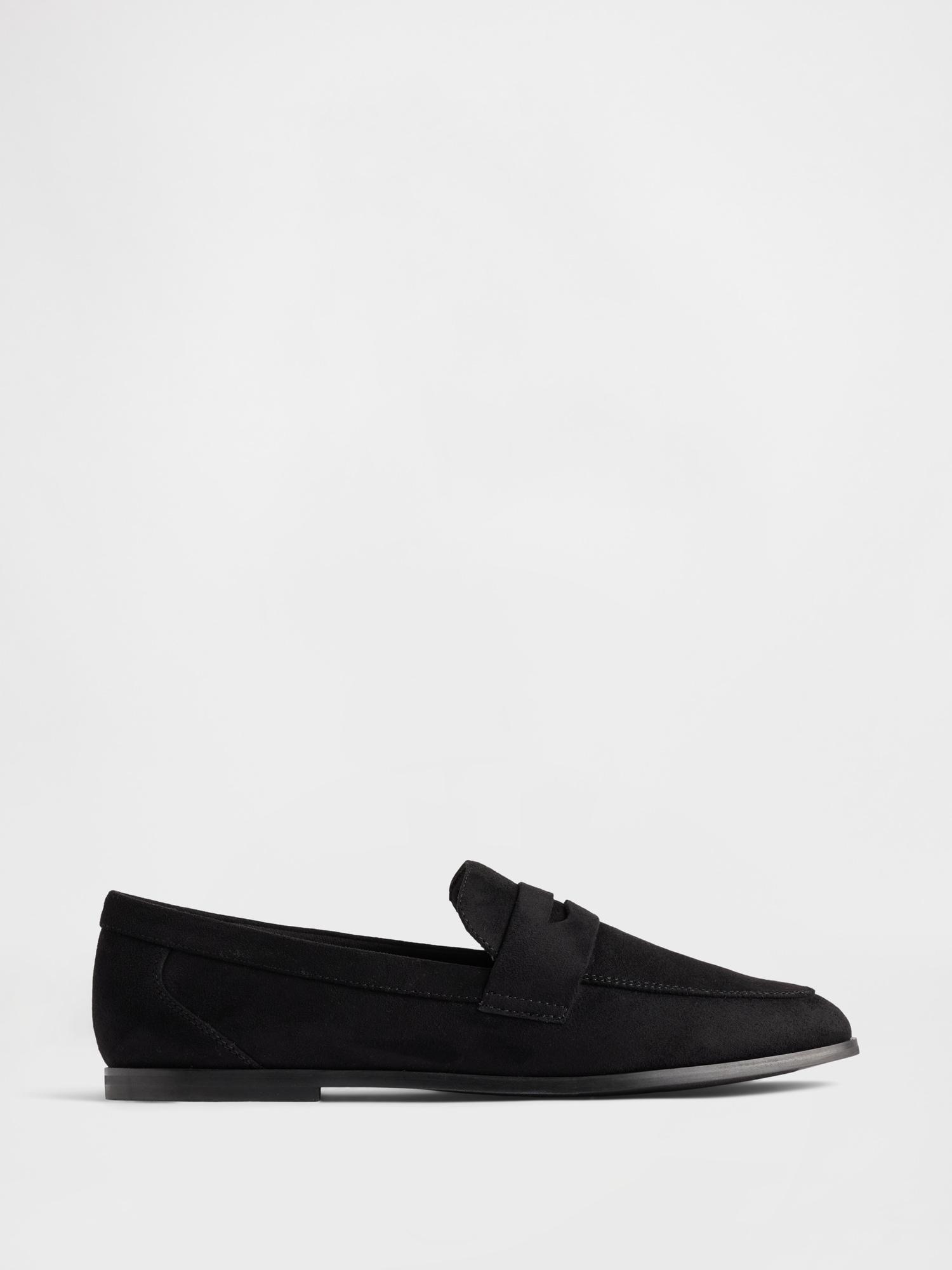 Vegan Suede Loafers