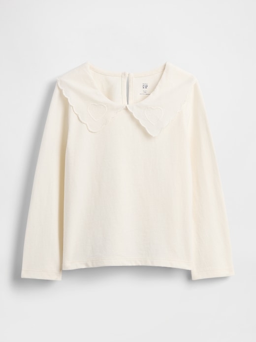 Image number 1 showing, Baby & Toddler Heart Collar Top