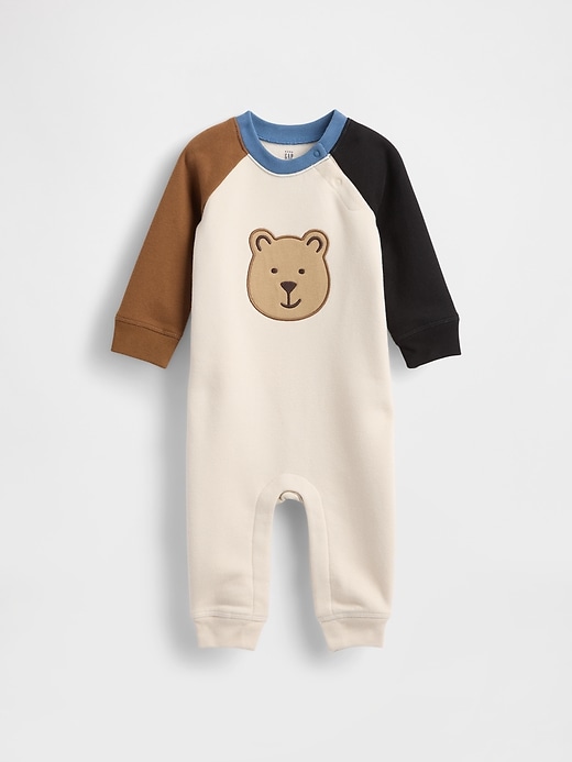 Image number 1 showing, Baby VintageSoft Brannan Bear One-Piece